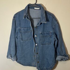 Denim jacket large